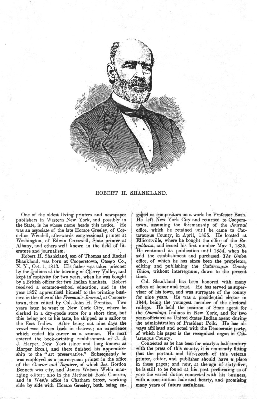 Biography of Robert Henry Shankland